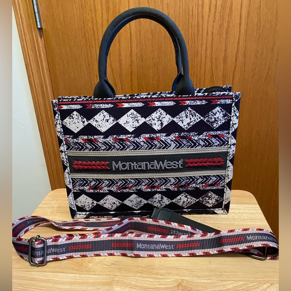 Montana West Women’s Top Handle Bag with Guitar Strap- NWOT